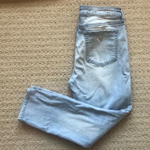 Guess Distressed Cropped Jeans